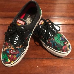 Marvel Vans.  Men’s 6.5. Women 8
